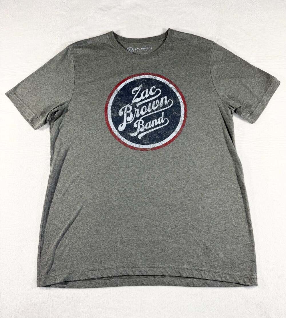 Zac Brown Band The Owl Tour 2020 Cancelled Covid-19 T-Shirt Size XL